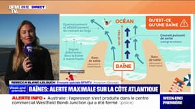 Nouvelle-Aquitaine: "alerte maximale" aux baïnes, la baignade déconseillée