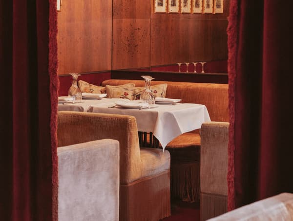 Restaurant of the Hotel Particulier Montmartre