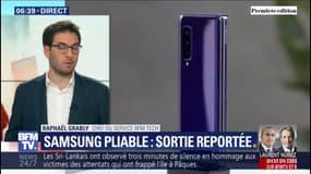 Pourquoi Samsung reporte la sortie de son smartphone à écran pliable?    