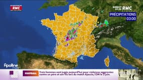 Météo: fin de l'alerte rouge canicule, une majorité de l'Est du pays en alerte orange pour orages violents