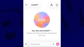 La rétrospective de 2025 sur ChatGPT. 