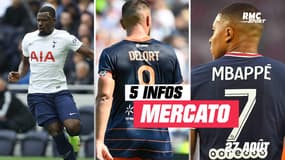 Mbappé, Delort, Aurier... Les 5 infos mercato du 27 août à la mi-journée   
