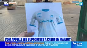 L'OM appelle ses supporters à créer un maillot grâce à l'IA