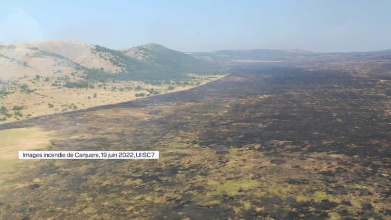 L'incendie au campement de Canjuers a parcouru 1800 hectares.