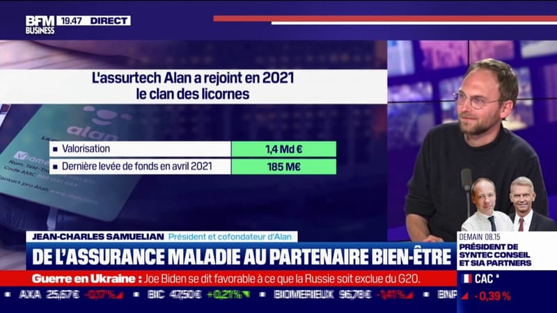 Combien est valorisée l'assurtech Alan ?