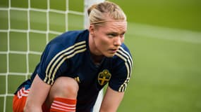 La gardienne suédoise Hedvig Lindahl, à Paris le 24 juin 2019