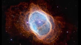 La Nasa révèle un cliché de la nébuleuse de l'Anneau austral prise par le télescope James Webb