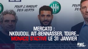 Mercato : Nkoudou, Ait-Bennasser, Toure... Monaco s'active le 31 janvier