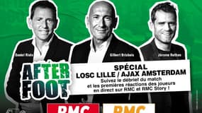 LOSC - Ajax Amsterdam: l'After Foot en direct à la radio, sur RMC Story et sur la chaîne Twitch RMC