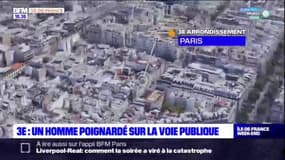 Paris: un homme poignardé dans le 3e arrondissement