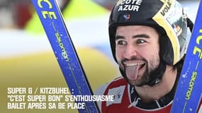 Super G / Kitzbuhel : "C'est super bon" s'enthousiasme Bailet après sa 8e place