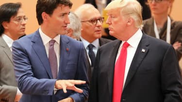 Donald Trump menace d'imposer à 220% les avions Bombardier, Trudeau réplique qu'il n'achètera plus de Boeing.