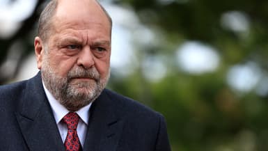 L'ancien ministre de la Justice Éric Dupond-Moretti le 22 avril 2024 à Nice