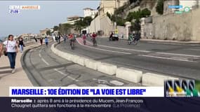 Marseille: 10 édition de "La voie est libre" sur la corniche
