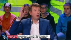 #GrandOral -"Ce qui rend la politique insupportable, c'est quand Bercy parle en tableau Excel ! Ils en ont rien à foutre des Français !" @yjadot #GGRMC 