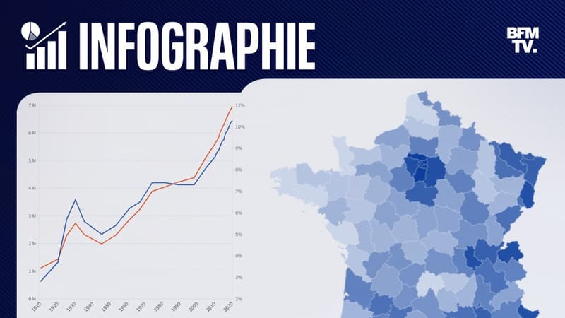 INFOGRAPHIES. 4 graphiques pour comprendre l'évolution de l'immigration en France