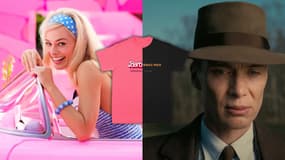 "Barbie" et "Oppenheimer" ont à deux  deux amassés plus de 230 millions de dollars depuis leur sortie vendredi.