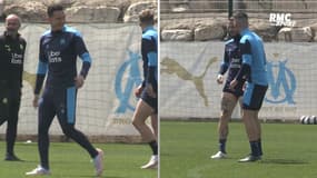 OM : Alvaro et Thauvin s'amusent de leur altercation supposée à l'entraînement