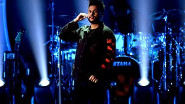 The Weeknd à Las Vegas en septembre 2017