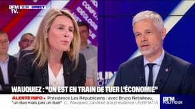 Suppression de l'abattement fiscal des retraités: "Les propositions qui sortent de Bercy sont la tête à l'envers", estime Laurent Wauquiez 
