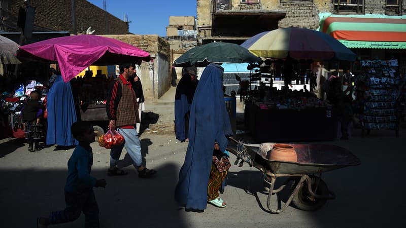 Vue de Kaboul, capitale de l'Afghanistan.
