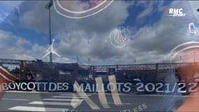 PSG : "Boycott des nouveaux maillots", la nouvelle banderole des Ultras