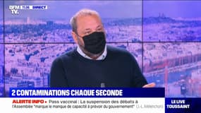 Omicron: pour l'épidémiologiste Renaud Piarroux, "on va être très nombreux à l'attraper"