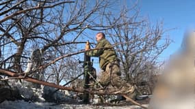 Les soldats ukrainiens dans le secteur de Pokrovsk, ce mardi 4 mars.