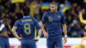 Mathieu Valbuena et Karim Benzema