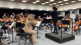 L'Orchestre national de Lille a déménagé temporairement dans une ancienne imprimerie à Lille-Fives
