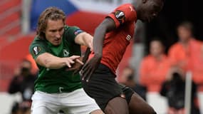 Ismaila Sarr face à Jablonec en septembre dernier.
