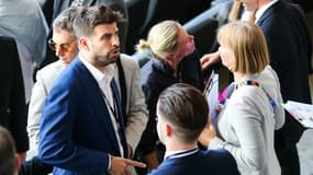Gérard Piqué à Berlin, pour la finale de l'Euro 2024, le 14 juillet
