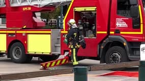 Violent incendie à Annecy - Témoins BFMTV