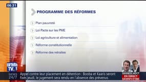 Quel est le programme de la rentrée d'Emmanuel Macron ?