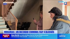 "De la fumée montait": quatre blessés dont deux graves dans l'incendie d'un immeuble à Miramas