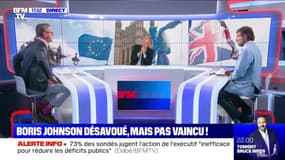 Boris Johnson désavoué, mais pas vaincu !