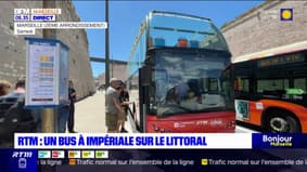 Marseille: un bus à impériale cet été sur les lignes du littoral de la RTM