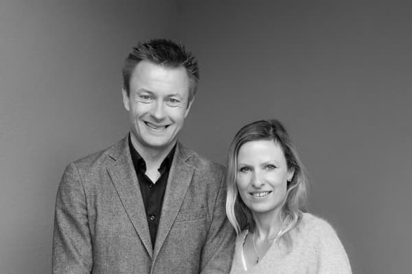     Christelle and Mathieu Claus, directors of the Christelle Clauss Immobilier group