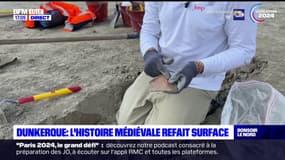 Dunkerque: interrompues en raison des crues, les fouilles archéologiques autour du port ont repris