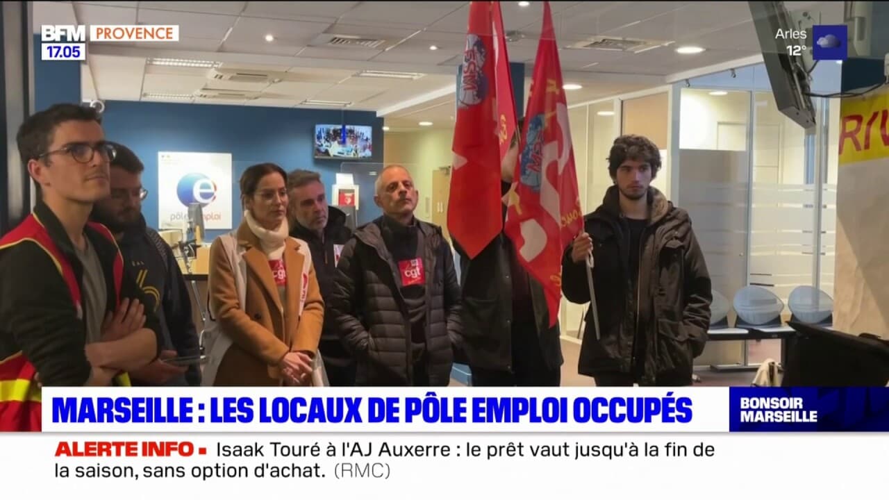 Marseille: les locaux de Pôle emploi occupés