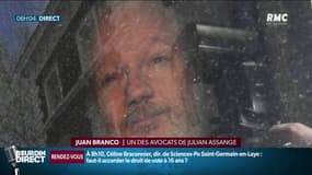 Arrestation de Julian Assange: "La France doit intervenir pour défendre quelqu’un qui a rendu de grands services à notre pays", estime Juan Branco l'un de ses avocats