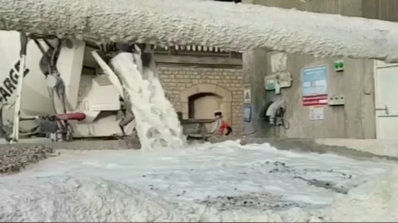 Le cimentier Lafarge est accusé d'avoir pollué la Seine.