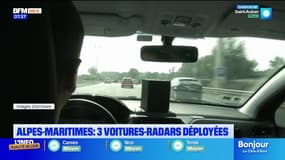 Alpes-Maritimes : 3 voitures-radars déployées et mises en service
