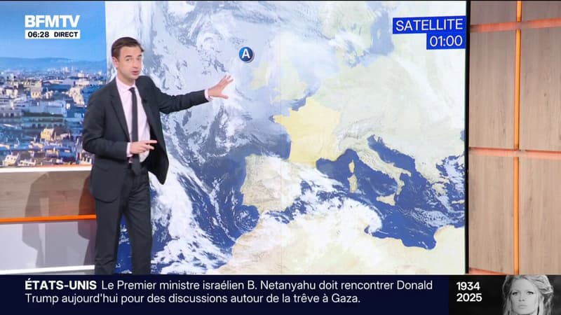 -8°C à Épinal et Charleville-Mézières, -7°C à Troyes...l'est de la France se réveille avec des températures négatives: la météo du lundi 29 décembre