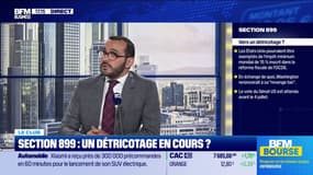 Section 899 : un détricotage 