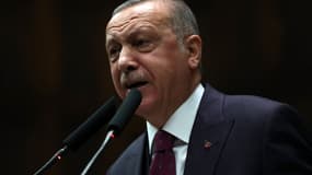Le président de la Turquie, Recep Tayyip Erdogan, le 30 octobre 2019