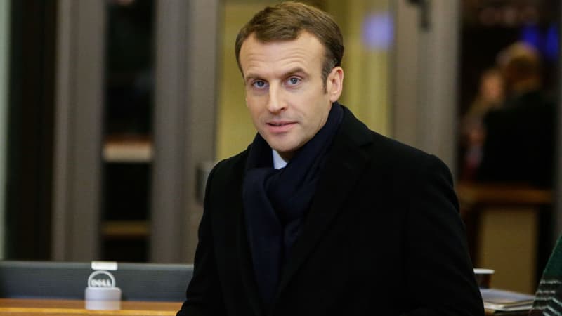 Emmanuel Macron va dîner avec les soldats de la force Barkhane à N'Djamena (Tchad) samedi 22 décembre