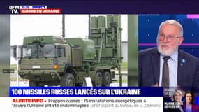 Guerre en Ukraine: le système antiaérien "fonctionne relativement bien", explique le colonel Michel Goya