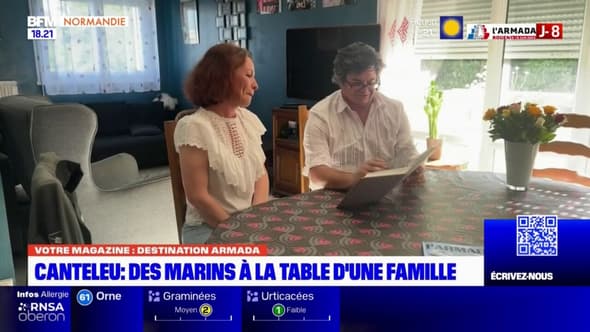 Destination Armada: à Canteleu, une famille accueille des marins