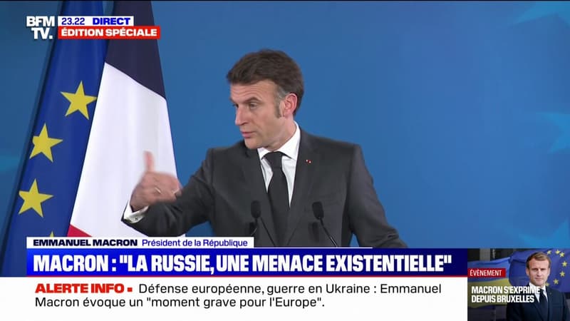 Garanties de sécurité de l'Ukraine: Emmanuel Macron évoque une 